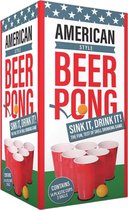 Beer Pong Game - Amerikaanse Stijl - 14 Cups - 2 Balletjes