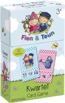 Fien & Teun kwartet - boerderij thema, educatief spel cadeautip - 48 kaarten, 12 kwartetten - Bambolino Toys