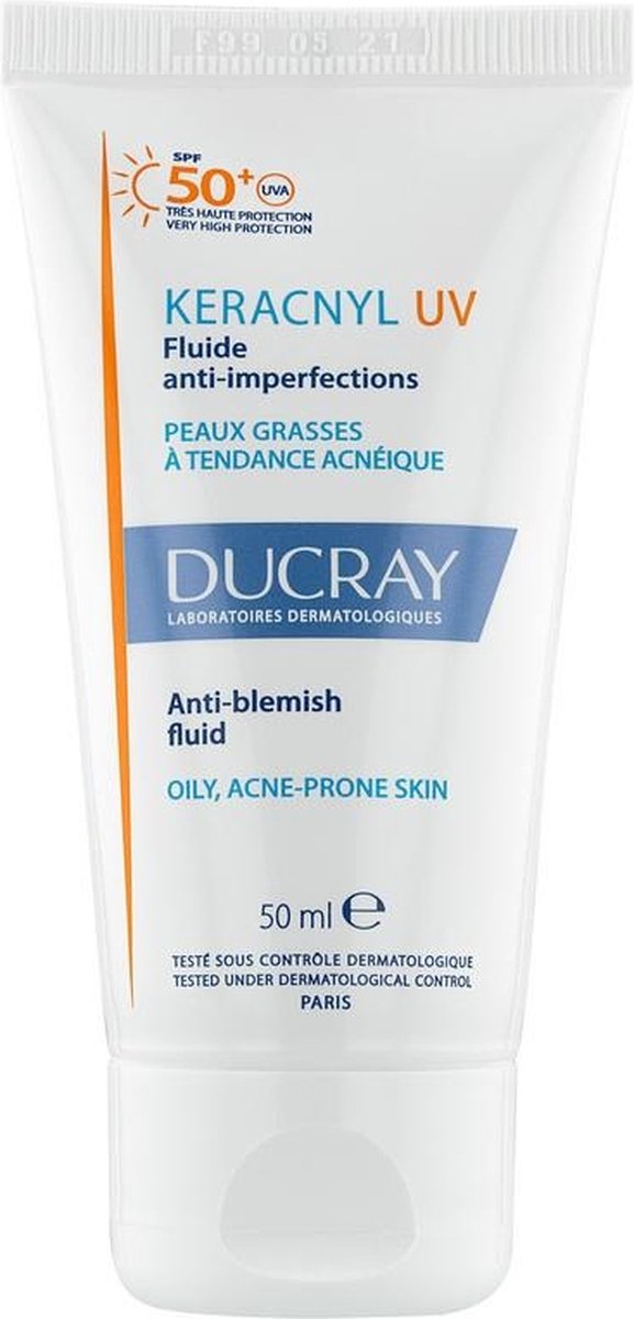 Ducray Crème Keracnyl Fluide UV 50+ Anti-Imperfections 50ml