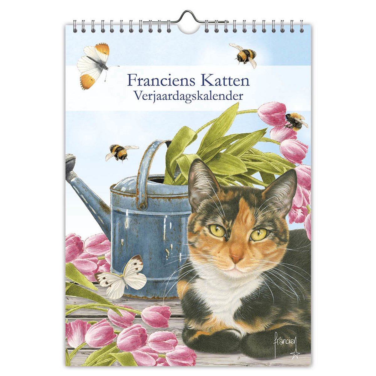 Franciens Katten Lapjeskat Verjaardagskalender