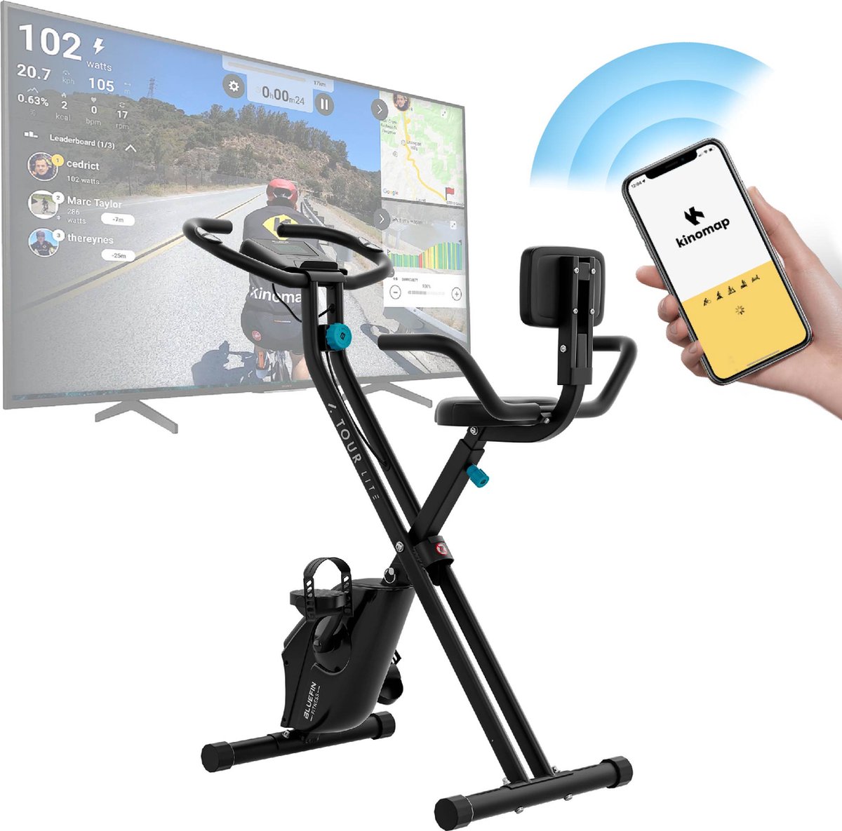 bluefin fitness tour sp hometrainer bike