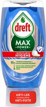 8x Dreft Max Power Afwasmiddel Extra Hygiëne 370 ml
