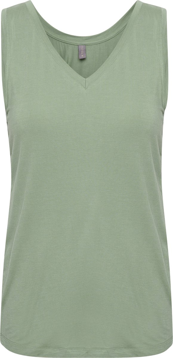 Culture CUpoppy VO neck Tank Top Dames T-shirt - Maat S