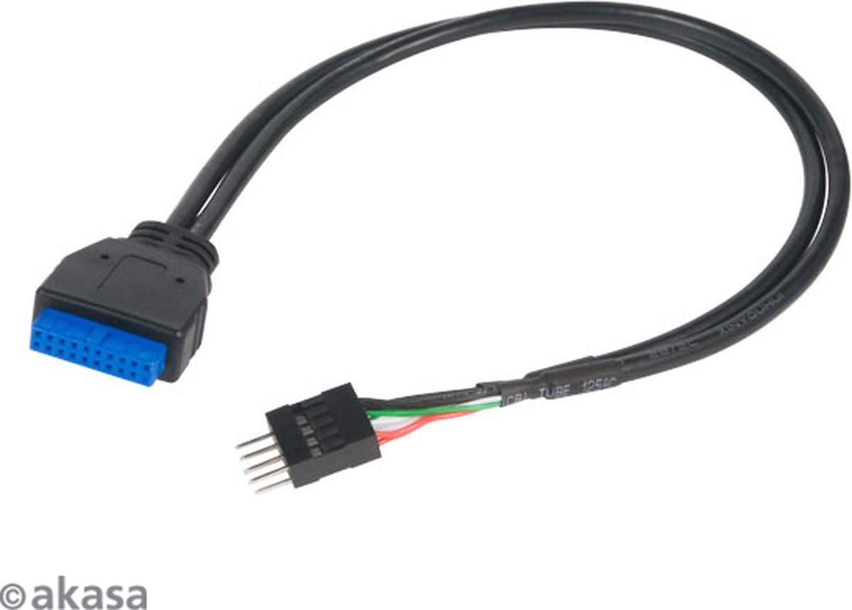 Akasa AK-CBUB36-30BK interne USB-kabel