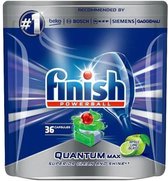 Finish - Quantum Max Powerball - Apple & Lime - Vaatwastabletten - 36 Stuks