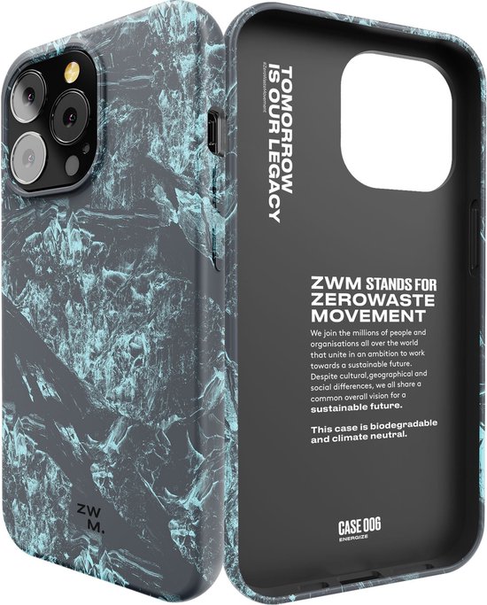 Phonecase iPhone 13 Pro, Compostable Phonecase ZWM ENERGIZE DESIGN