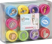 Bambolino Toys - Set de tampons Dot the Pony 12 pièces - auto-encreur