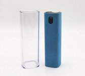 Screen Cleaner Spray - Schermreiniger - Met vloeistof en case - 2 in 1 - Hervulbaar- Telefoon - Laptop - ipad - Blauw