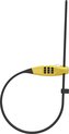 Abus Combiflex Travel Guard Yellow