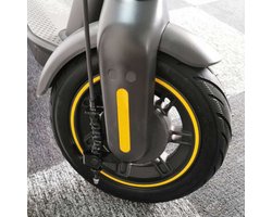 10 inch elektrische scooter gestreepte vacuümband met ventiel voor NineBot Max G30/G30E/G30LP
