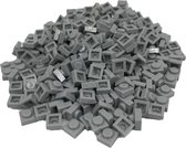 400 Bouwstenen 1x1 plaque | Gris clair | Compatible avec Lego Classic | Choisissez parmi plusieurs couleurs | PetitesBriques
