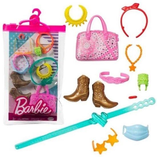 Barbie Vêtements Outfit - Accessoires de vêtements pour bébé de Poupées -  Sac à main... | bol