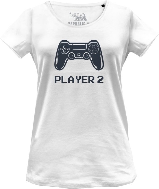 Gaming - Player 2 Woman T-Shirt White - S