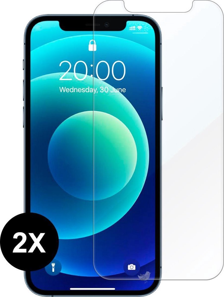 Iphone 12 mini screenprotector – Apple Iphone 12 mini screenprotector – Tempered glass Iphone 12 mini – 2 pack