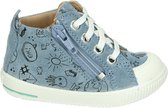 Superfit 362 - Half-hoogJongensKindersneakers - Kleur: Blauw - Maat: 24