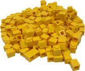 200 Bouwstenen 1x1 | Geel | Compatibel met Lego Classic | Keuze uit vele kleuren | SmallBricks
