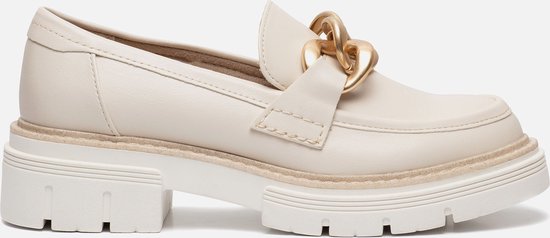Marco Tozzi Marco Tozzi Instappers beige Synthetisch - Maat 38 | bol.com
