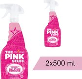 The Pink Stuff - Vlekverwijderaar Spray - 2 x 500 ml - Voordeelverpakking
