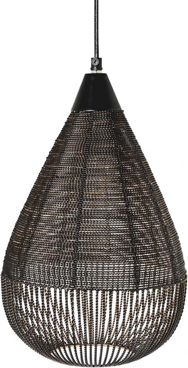 Riverdale - Hanglamp Ise zwart 37cm Zwart