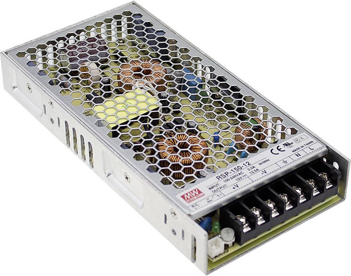 Mean Well RSP-150-12 Schakelnetvoedingsmodule 12 V/DC 12.5 A 150 W