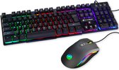 Silvergear Gaming Toetsenbord en Muis Set - Bedrade Keyboard en Mouse
