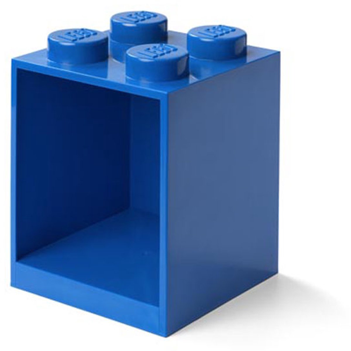 Room Copenhagen LEGO Brick Shelf 4 noppen - Blauw wandrek thumbnail 4