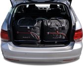 VW GOLF 6 VARIANT 2008-2016 Set de Sacs de voyage 5 pièces Organisateur d'intérieur de voiture personnalisé Accessoires de vêtements pour bébé de coffre Pays- Nederland et België