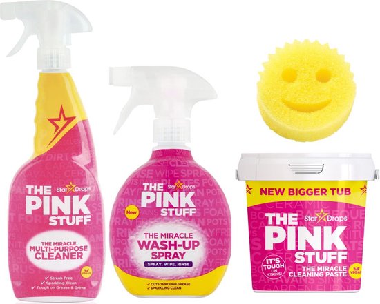 The Pink Stuff The Miracle Wash-Up Spray 
