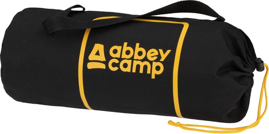 Abbey Camp Campingbed - Luxemburg-192 - 192 x 69 x 15 cm - Zwart - Abbey Camp