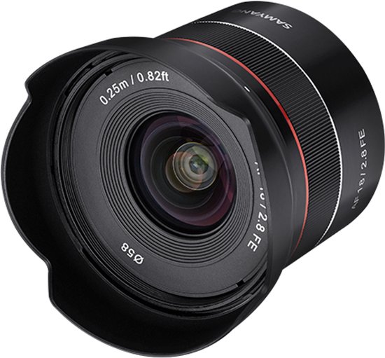 Samyang – AF 18mm F2.8 Sony E – Opzetlens – Objectief – Cameralens