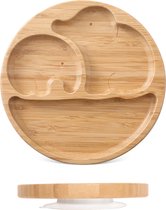 Assiette Bamboe Eléphant - Vaisselle Vaisselle pour enfants Bamboe - Assiette Bébé - Assiette Enfant - Services de table Bébé - Cadeau Bébé - Baby Shower - Cadeau Maternité