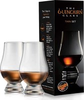 Glencairn Whiskyglas in geschenkverpakking, set van 2 in dubbele geschenkverpakking