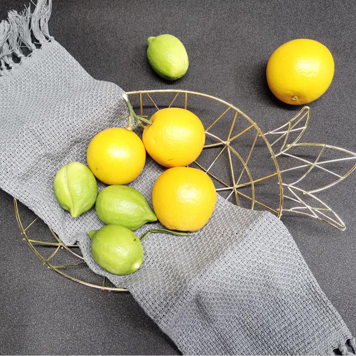 CasaVibe Fruit Etagère 3 lagen - Fruitmand - Fruitschaal - Groentemand