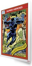 Disney - Toile - Marvel Comics Super héros Black Panther - 70x50cm