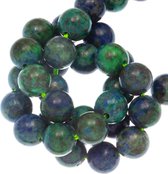 Perles Lapis Lazuli / Chrysocolle (8 mm) 47 Pièces
