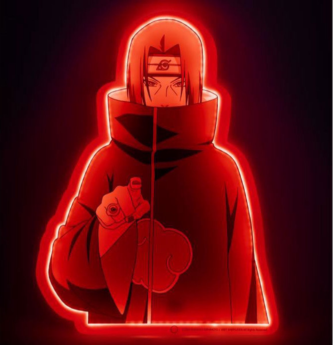 Naruto Shippuden - LED lamp - 40cm - Itachi Uchiha