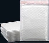 Witte Bubbel Enveloppen - Bubbeltjes - Brievenbus Post - Envelop - Verzendverpakking - Wit - Hoge Kwaliteit & luxe Envelop - Maat 11x10 - 10 stuks