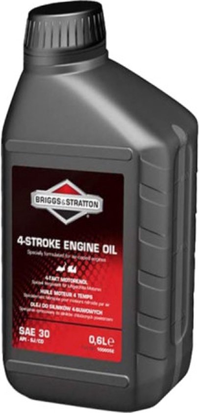 Peuter Beperkingen Gezichtsveld Briggs & Straton – Motorolie – SAE-30 – 0.6 liter – Viertaktmotoren Olie  grasmaaier | bol.com