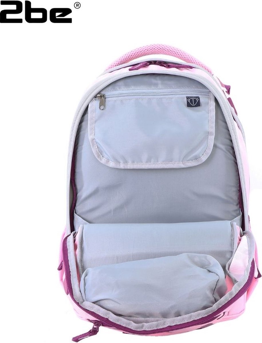 Baagl Schoolrugzak voor kinderen met ergonomische rug, borstband en reflecterende elementen