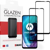 2-pack BMAX geschikt voor Motorola Moto G71 G5 Screenprotector - Full Cover - Gehard glas - Tempered glas - Motorola screenprotectors 2 stuks - Telefoonglaasje - Beschermglas - Glasplaatje - Screensaver - Screen protector - Case friendly - Zwart