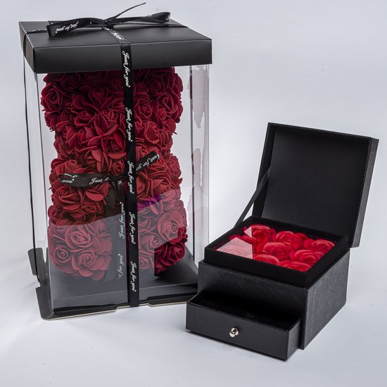 Coffret Cadeau - Love Box - Flowerbox - Cadeau Femme - Cadeau Fête des  Mères - Saint