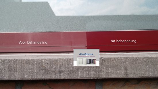 AluGlans - Aluminium profiel reiniger - 1 liter - Onderhoud - Kleurhersteller