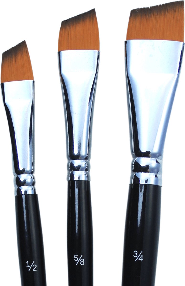 FBFX Korte Schuine Schmink Penselen Set | Simone