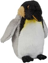 Pluche koningspinguin knuffel van 15 cm - pinguin knuffelbeesten