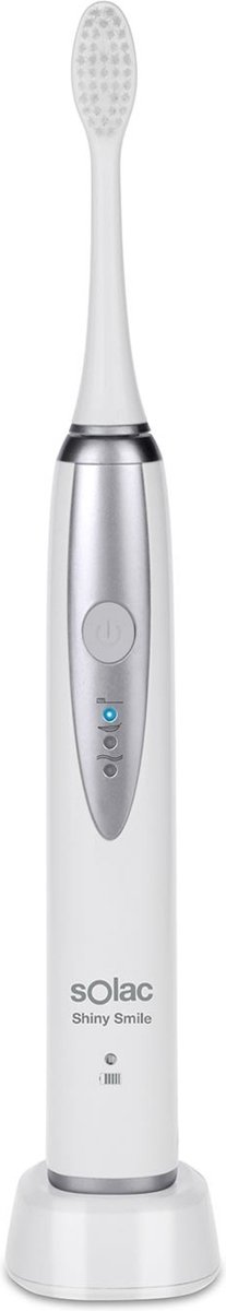 Solac CD7901 Shiny Smile Elektrische Tandenborstel Wit/Zilver