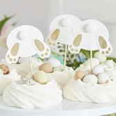 Easter Bunny Bum Cupcake Toppers