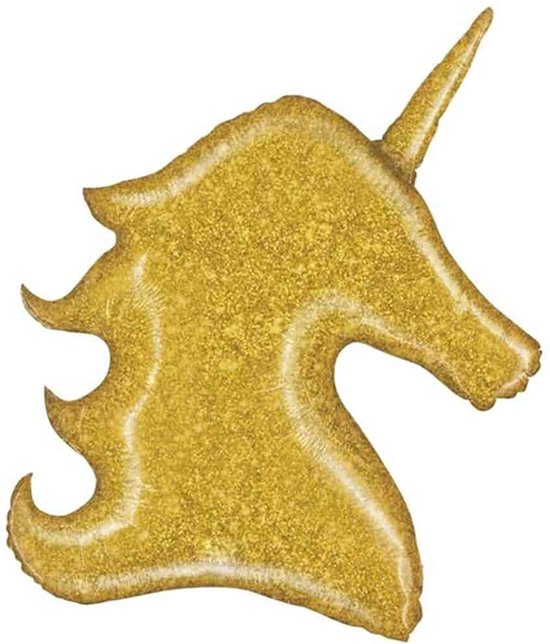 Unicorn Goud Glitter - 100 Centimeter