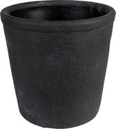 Clayre & Eef Pot de fleurs Ø 16x16 cm Gris Céramique Pot de fleurs d'intérieur