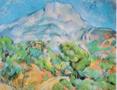 Paul Cezanne - La montagne Sainte-Victoire - Kunstposter - 60x80 cm