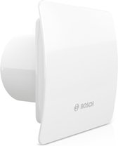 Bosch Badkamerventilator 1500 DH W 100 - voor Ventilatie in Badkamer en Toilet Tegen Vocht en Schimmel - met Bevochtigingsmechanisme en Timer - 100mm Diameter